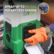 FlowZone Storm 1-Gallon Battery Powered Sprayer | SwapTank Electric Sprayer with 4-in-1 Nozzle