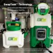 FlowZone Storm 1-Gallon Battery Powered Sprayer | SwapTank Electric Sprayer with 4-in-1 Nozzle