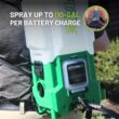 FlowZone Storm 2-Gallon Battery Powered Sprayer | SwapTank Electric Sprayer for Pest Control, Lawn/Landscape