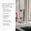 aarke - Carbonator III Premium Carbonator-Sparkling & Seltzer Water Maker-Soda Maker with PET Bottle (Stainless Steel)