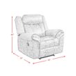 Picket House Furnishings Tasso Charcoal Polyester Upholstered Glider