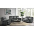 Picket House Furnishings Tasso Charcoal Polyester Upholstered Glider