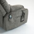 LOVMOR Lift Chair for Big and Tall Person with Inconvenient Legs: High Density Foam Lift Sofa with Heat and Massage 2 Pockets 2 Cup Holder 2 Remote OKIN Motor