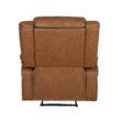 Flash Furniture Marius Cognac LeatherSoft Faux leather Upholstered Stationary