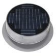 Skyview Solar Attic Fans Grey Aluminum Roll Power Roof Vent