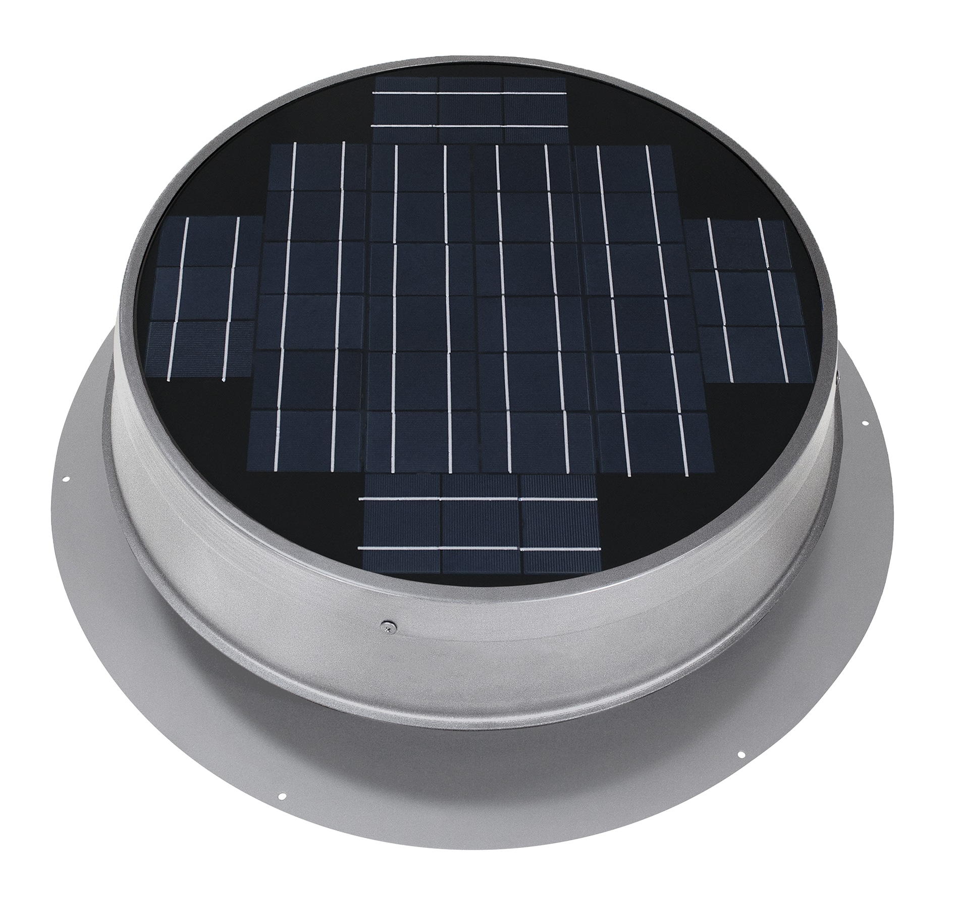 Skyview Solar Attic Fans Grey Aluminum Roll Power Roof Vent Skyview Solar Attic Fans Grey Aluminum Roll Power Roof Vent