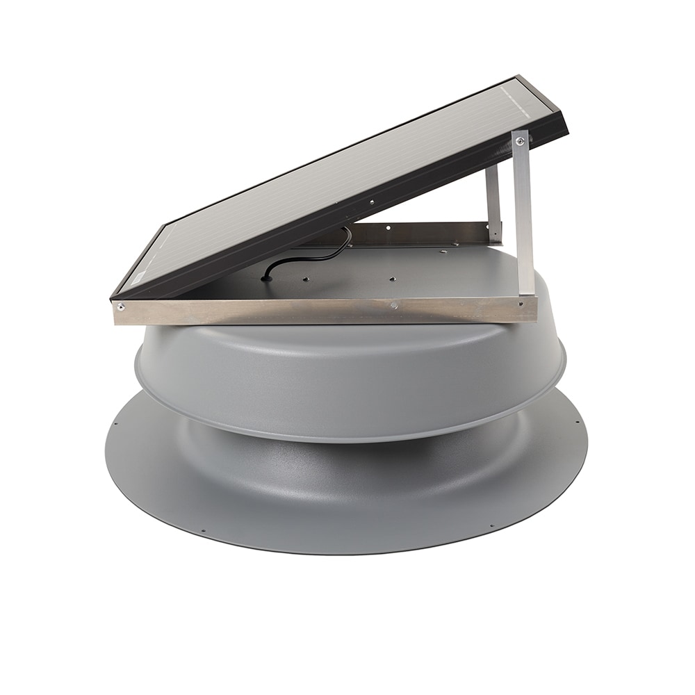 Skyview Solar Attic Fans Black Aluminum Roll Power Roof Vent Skyview Solar Attic Fans Black Aluminum Roll Power Roof Vent