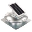 Master Flow 525 -CFM Mill Galvanized steel Solar Power Roof Vent