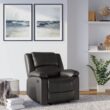 Relax A Lounger Java Faux leather Upholstered Stationary