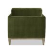 Jennifer Taylor Home Knox 36-in W Farmhouse Olive Green Velvet Accent Armchair