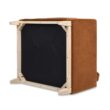 Jennifer Taylor Home 36 W Modern Burnt Orange Velvet Accent Armchair