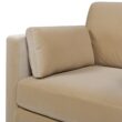 Jennifer Taylor Home Knox 36-in W Farmhouse Fawn Brown Velvet Accent Armchair