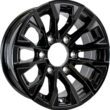 eCustomrim Aluminum Trailer Wheel 15X6 15 Inch Edge Style 6 Lug On 5.5 Inch Center Rim 3.75 Center Bore
