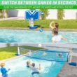 GoSports Splash Hoop 2-in-1 Pool Basketball Hoop & Volleyball Net Game Set GoSports Splash Hoop 2-in-1 Pool Basketball Hoop & Volleyball Net Game Set