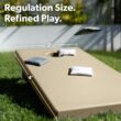Coast Modern All Weather Cornhole Board Set - 4 x 2 ft Regulation Size - Premium Outdoor Game for Adults & Family