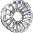 eCustomrim Aluminum Trailer Wheel 16X6 16 Inch Edge Silver Grey 8 Lug On 6.5 Inch Center Rim