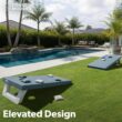 Coast Modern All Weather Cornhole Board Set - 4 x 2 ft Regulation Size - Premium Outdoor Game for Adults & Family