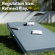 Coast Modern All Weather Cornhole Board Set - 4 x 2 ft Regulation Size - Premium Outdoor Game for Adults & Family