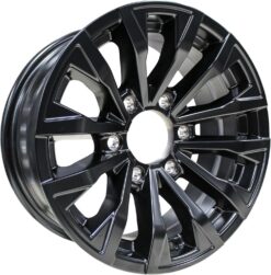 eCustomrim Aluminum Trailer Wheel 16X6 16 Inch Edge Style 6 Lug On 5.5 Inch Center Rim 3.75 Center Bore