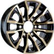 eCustomrim Aluminum Trailer Wheel 15X6 15 Inch Edge Brushed Gold Finish 6 Lug On 5.5 Inch Center Rim 3.75 Center Bore