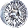eCustomrim Aluminum Trailer Wheel 16X6 16 Inch Evolution Silver Grey 8 Lug On 6.5 Inch Center Rim