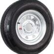 eCustomrim Trailer Tire Rim Assembly ST185/80D13 185/80D 13 Inch Load Range C Galvanized Wheel - 2 Year Warranty w/Roadside
