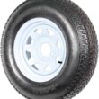 eCustomrim Trailer Tire Rim Assembly ST205/75D14 2057514 F78-14 14 Inch 5 Lug White Wheel - 2 Year Warranty w/Free Roadside