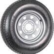 eCustomrim Mounted Trailer Tire Rim Assembly ST215/75D14 14 Inch Load Range C 5 Lug 4.5 Center Silver Grey Wheel - 2 Year Warranty w/Roadside eCustomrim Mounted Trailer Tire Rim Assembly ST215/75D14 14 Inch Load Range C 5 Lug 4.5 Center Silver Grey Wheel - 2 Year Warranty w/Roadside