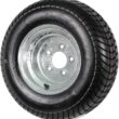 eCustomrim 2-Pack Trailer Tire Rim 20.5X8-10 205/65-10 20.5X8.0-10 10 Inch 5 Lug Galvanized Load C Wheel - 2 Year Warranty w/Roadside