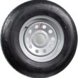 eCustomrim Radial Trailer Tire On Silver Grey Rim ST235/80R16 16 Inch Load Range E 6 Lug Wheel - 6 Year Warranty w/Roadside