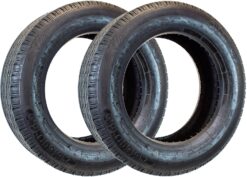 eCustomrim 2-Pack Mobile Home Trailer Tire 215/60D14.5 215/60 14.5 Extra Heavy Duty Load Range G 14 Ply