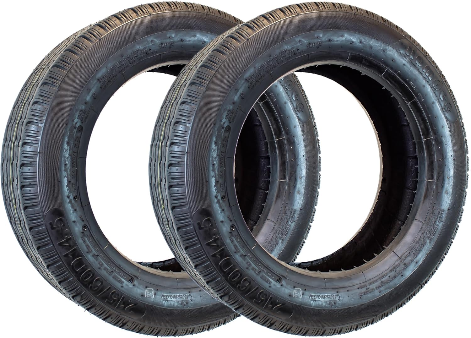 eCustomrim 2-Pack Mobile Home Trailer Tire 215/60D14.5 215/60 14.5 Extra Heavy Duty Load Range G 14 Ply eCustomrim 2-Pack Mobile Home Trailer Tire 215/60D14.5 215/60 14.5 Extra Heavy Duty Load Range G 14 Ply