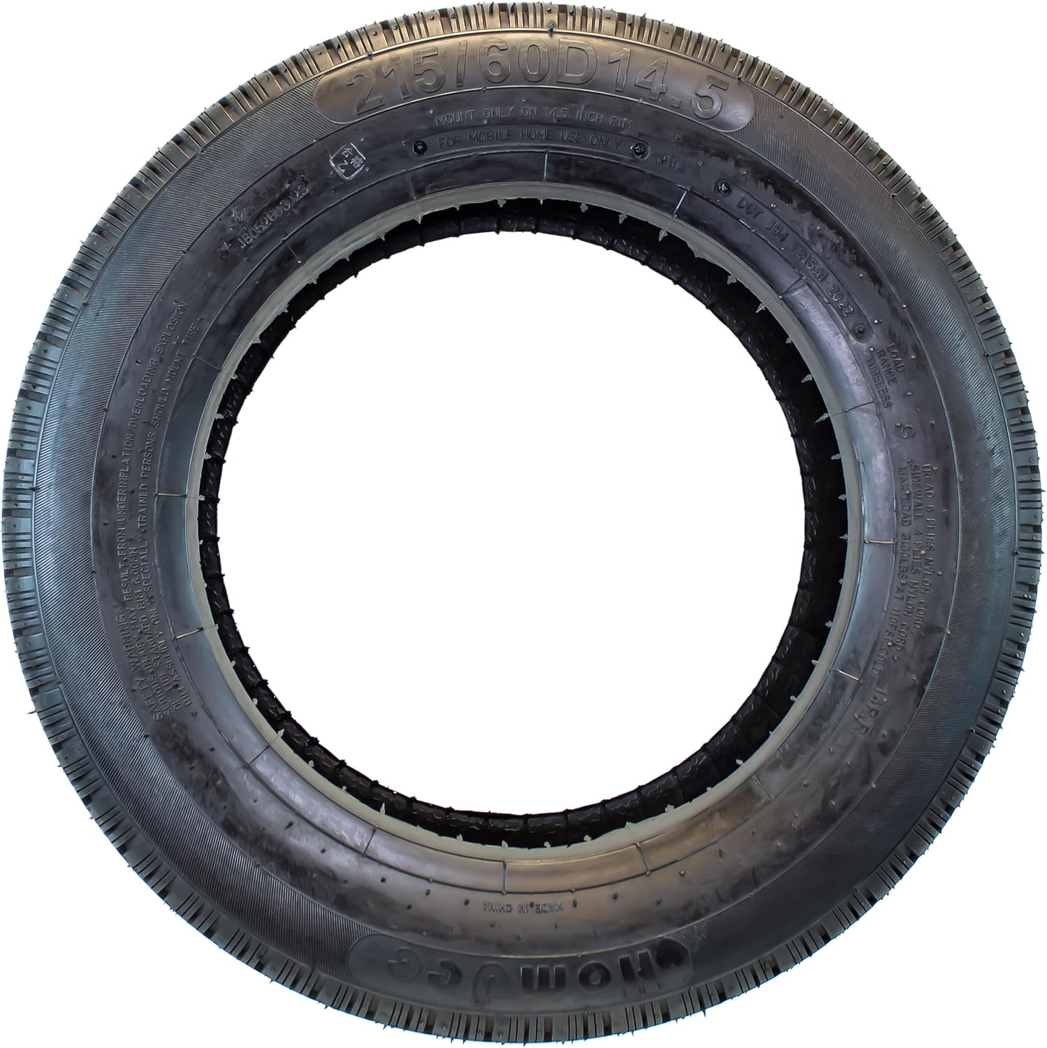 eCustomrim 2-Pack Mobile Home Trailer Tire 215/60D14.5 215/60 14.5 Extra Heavy Duty Load Range G 14 Ply eCustomrim 2-Pack Mobile Home Trailer Tire 215/60D14.5 215/60 14.5 Extra Heavy Duty Load Range G 14 Ply