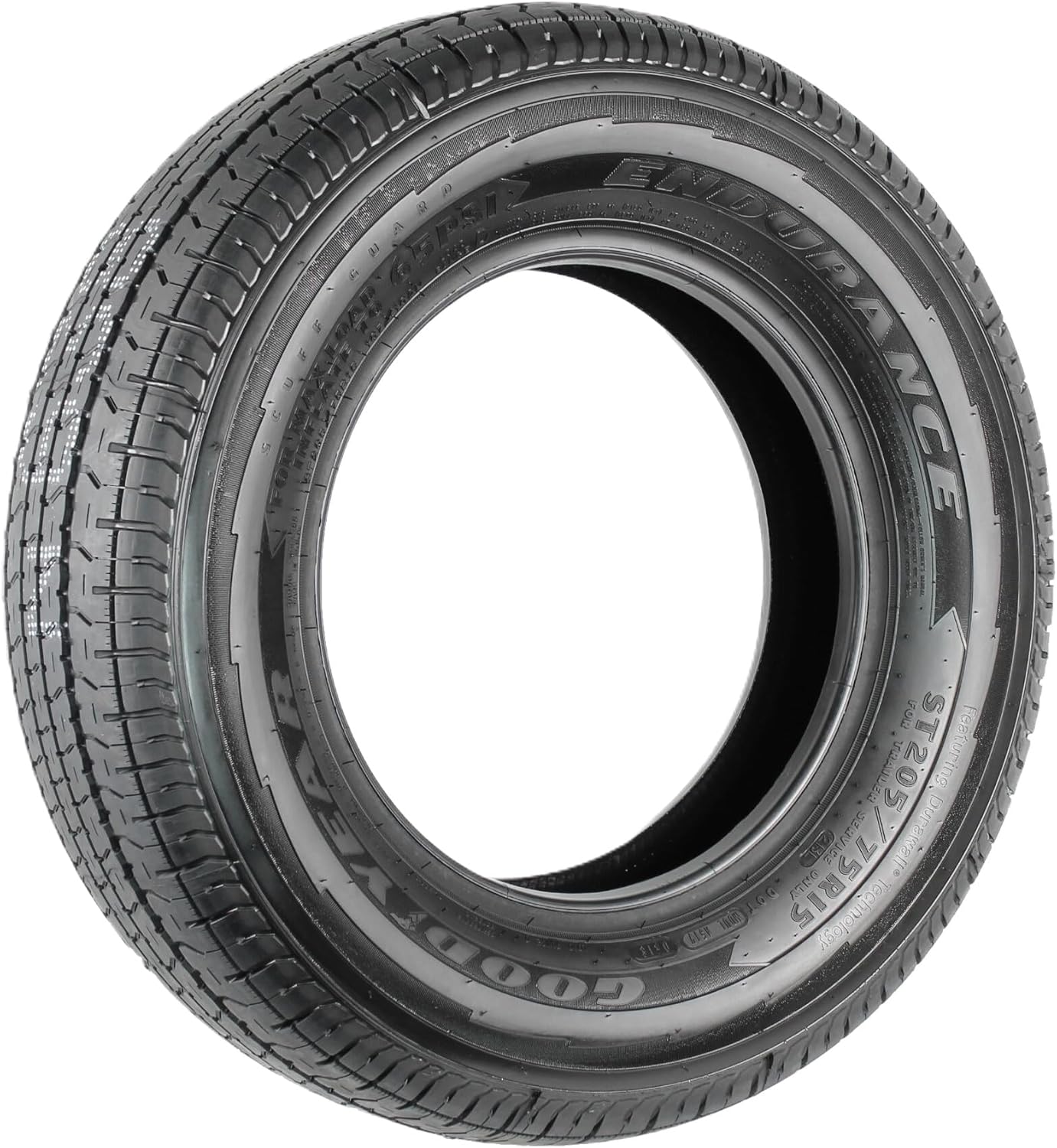 2-Pack Fits Goodyear Endurance All Season Radial Tire ST205/75R15 D/8 107N 2-Pack Fits Goodyear Endurance All Season Radial Tire ST205/75R15 D/8 107N