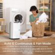 Waykar 2000 Sq. Ft 34 Pints 2025 Most Efficient Energy Star Dehumidifier for Home and Basement with Auto or Manual Drainage, Quiet 33dB Operation, 0.62 Gallon Water Tank Capacity Waykar 2000 Sq. Ft 34 Pints 2025 Most Efficient Energy Star Dehumidifier for Home and Basement with Auto or Manual Drainage, Quiet 33dB Operation, 0.62 Gallon Water Tank Capacity