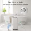 Waykar 2000 Sq. Ft. Energy Star 2025 Dehumidifier for Basement & Home, Adjusts from 15% RH With Drain Hose, Ultra Quiet 35 dB for Bedroom & Bathroom