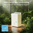 Waykar 2000 Sq. Ft. Energy Star 2025 Dehumidifier for Basement & Home, Adjusts from 15% RH With Drain Hose, Ultra Quiet 35 dB for Bedroom & Bathroom