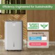 Waykar 150 Pint 7,000 Sq.Ft Dehumidifier with Pump for Basement & Home, Large Room, Smart Compressor Dehumidifier with Drain Hose & Tank for Commercial, 30–80% RH Control, 90° Auto Swing, Auto Defrost
