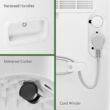 Waykar 150 Pint 7,000 Sq.Ft Dehumidifier for Basement & Home, Large Room, Smart Compressor Dehumidifier with Drain Hose & Tank for Commercial, 30%-80% Humidity Control, 92° Auto Swing, Auto Defrost. Waykar 150 Pint 7,000 Sq.Ft Dehumidifier for Basement & Home, Large Room, Smart Compressor Dehumidifier with Drain Hose & Tank for Commercial, 30%-80% Humidity Control, 92° Auto Swing, Auto Defrost.