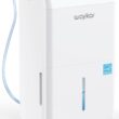 Waykar 150 Pint 2025 Energy Star Dehumidifier with Pump for Large Rooms up to 7,000 Sq. Ft. for Home, Basement, Commercial, Industrial, with Drain Hose & Tank, Auto Defrost, Smart Auto Comfort Mode