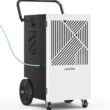 Waykar 155 Pints Commercial Dehumidifier with Pump, Drain Hose and Washable Filter Space up to 8000 Sq. Ft, for Basements, Industrial or Commercial Spaces - 5 Year Quality Coverage