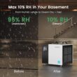 Waykar 70 Pint Energy Star Crawl Space Dehumidifier with Drain Hose for Basements, Commercial & Water Damage Spaces up to 5000 Sq. Ft., Compact, Strong Dehumidification, 5-Year Quality Coverage