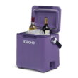 Igloo Tag-a-Long Too Highrise 19 QT Hard-Sided Cooler, Dusted Grape