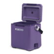 Igloo Tag-a-Long Too Highrise 19 QT Hard-Sided Cooler, Dusted Grape