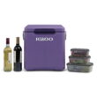 Igloo Tag-a-Long Too Highrise 19 QT Hard-Sided Cooler, Dusted Grape