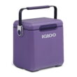 Igloo Tag-a-Long Too Highrise 19 QT Hard-Sided Cooler, Dusted Grape