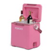 Igloo Tag-a-Long Too Highrise 19 QT Hard-Sided Cooler, Thrift Pink