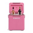 Igloo Tag-a-Long Too Highrise 19 QT Hard-Sided Cooler, Thrift Pink