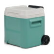 Igloo 16 QT Laguna Hard Side Ice Chest Cooler with Wheels, Teal Blue