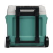 Igloo 16 QT Laguna Hard Side Ice Chest Cooler with Wheels, Teal Blue